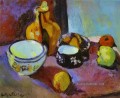 Gerichte und Obst abstrakte fauvm Henri Matisse moderne Dekor Stillleben